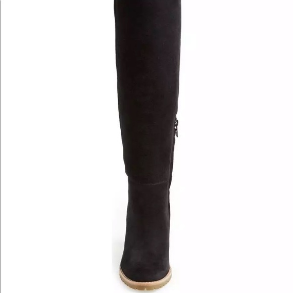Coach Keely Genuine Shearling Lined Wedge Boot - Picture 1 of 14